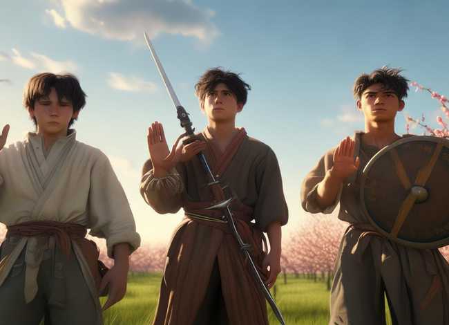 桃园结义故事简短儿童 - 桃园结义小故事简短