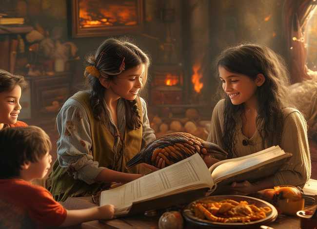 感恩节的绘本故事（感恩节的绘本故事内容）