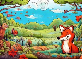 儿童故事绘本插画图（儿童故事绘本插画图册英语）