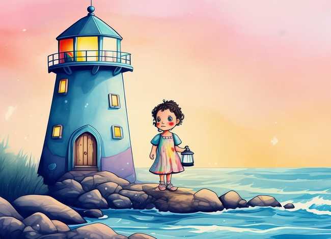 灯塔的故事幼儿 - 幼儿园关于灯塔的故事
