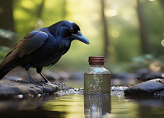 乌鸦喝水怎么画、乌鸦喝水怎么画简单又漂亮