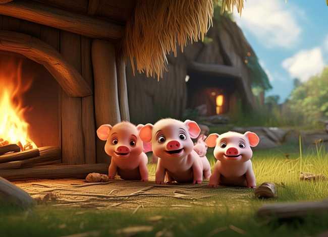 儿童故事大全文字版 - 儿童故事大全文字版三只小猪