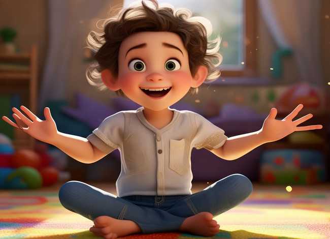 小孩子讲故事的动作，小孩子讲故事的动作叫什么