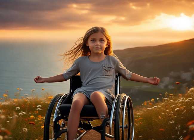 一个残疾女孩的励志故事；一个残疾女孩的励志故事作文
