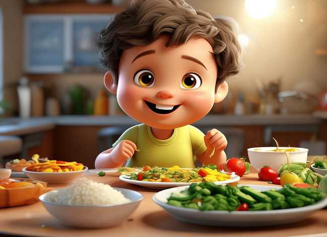 吃饭不挑食儿童故事视频 - 吃饭不挑食绘本故事视频