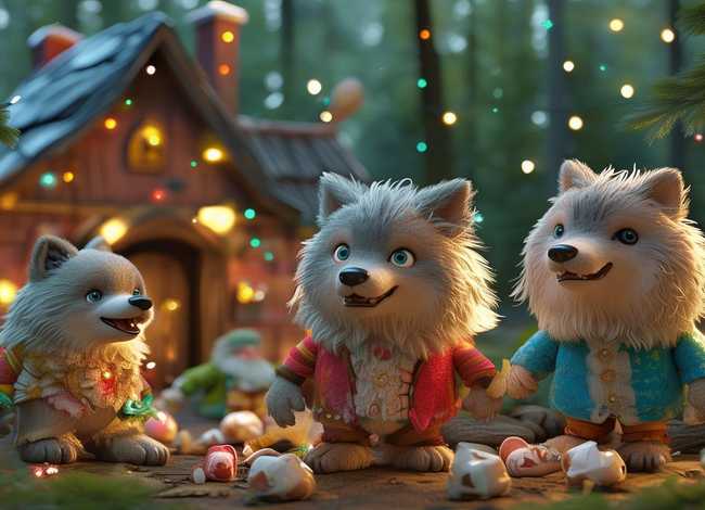 关于狼的儿童故事童话故事；关于狼的幼儿故事