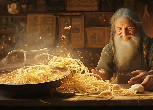 面条故事传说，面条的传说故事