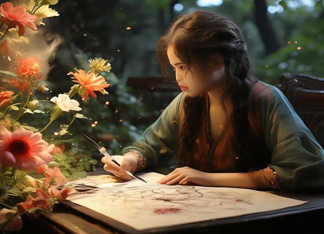 妙笔生花的典故故事（妙笔生花的典故故事简短）