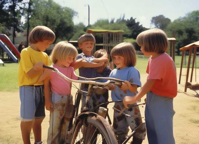 90后儿童故事绘画、90后儿时故事