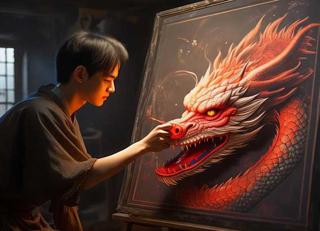 画龙点睛的故事与哪位画家有关；画龙点睛的故事与哪位画家有关系