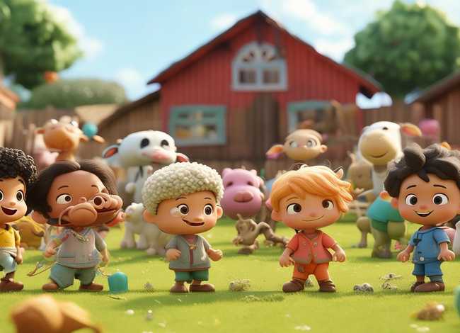 儿童农场故事书（农场幼儿故事）