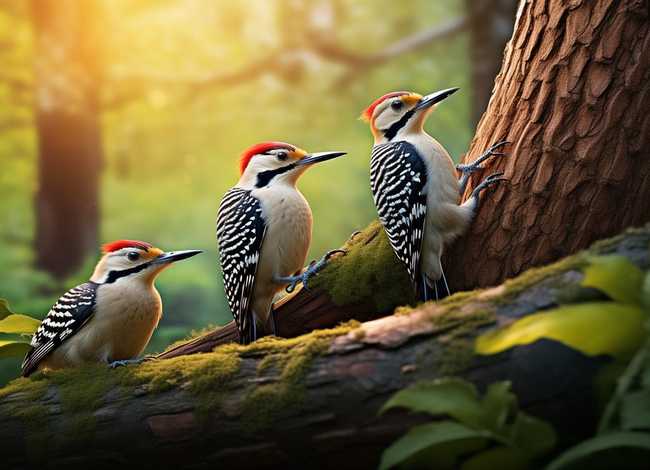 啄木鸟故事图片 啄木鸟故事图片高清