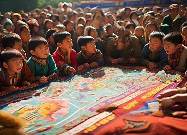 56个民族故事儿童 - 56个民族的故事的由来