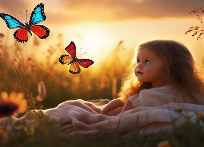 三只蝴蝶儿童故事；三只蝴蝶故事 睡前故事