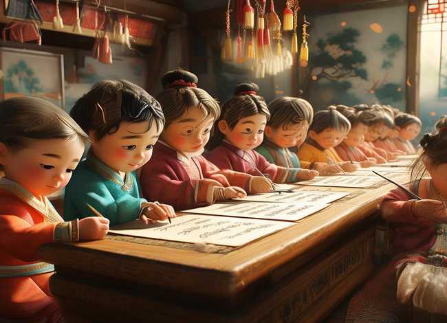 儿童书法小故事用什么软件（少儿书法小故事）