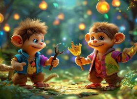 真假美猴王儿童版文字，真假美猴王儿童版文字版