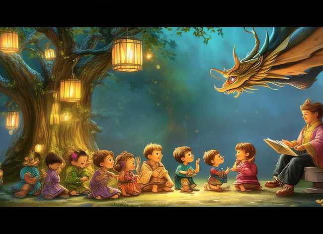 龙的传说儿童故事（龙的传说幼儿故事）