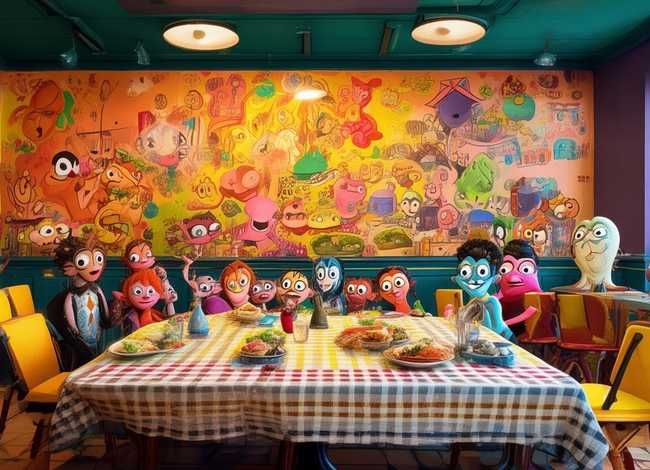 儿童餐厅的寓言故事；关于餐厅的绘本故事