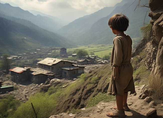 山区失学儿童感人故事 - 贫困山区孩子求学的感人故事