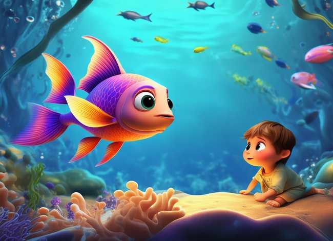 儿童故事鱼的故事；有关鱼的幼儿故事