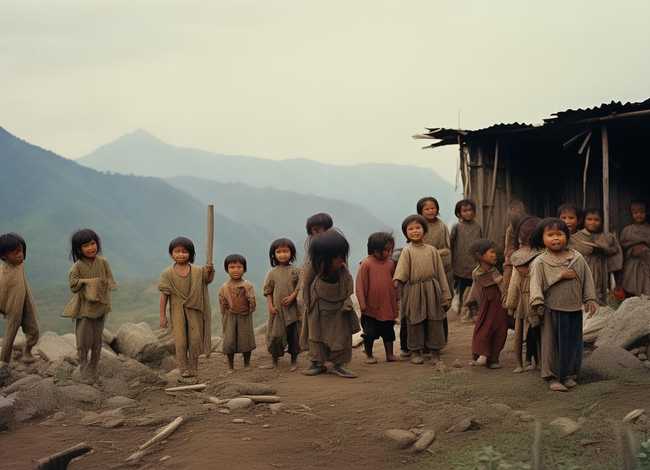 山区儿童贫困生活视频；贫困山区孩子生活的视频