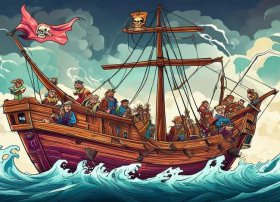 海盗船的绘本故事、海盗船的绘本故事内容