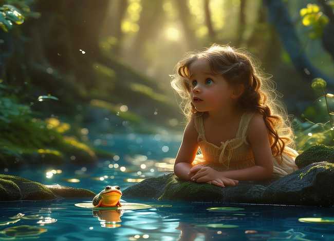 儿童经典故事青蛙王子的故事 - 《青蛙王子》的儿童故事