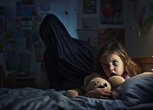 儿童可怕睡前故事6-12岁，可怕的睡前故事5岁