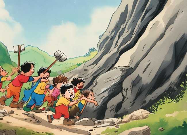 愚公移山的故事幼儿版 愚公移山的故事幼儿园