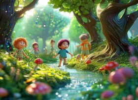 儿童森林故事视频，森林的故事幼儿园