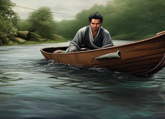 刻舟求剑的故事绘本 刻舟求剑绘画故事绘本