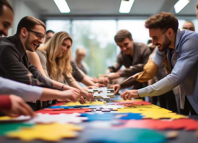 团队协作精神的小故事（团队协作精神的小故事50字）