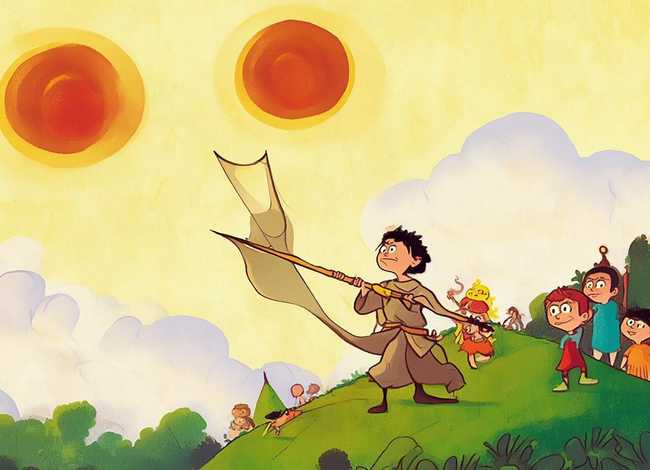 后羿射日幼儿园绘本故事（后羿射日的故事幼儿园故事）