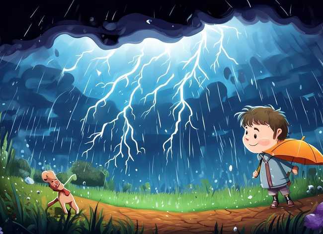 儿童故事打雷闪电，打雷闪电儿童科普