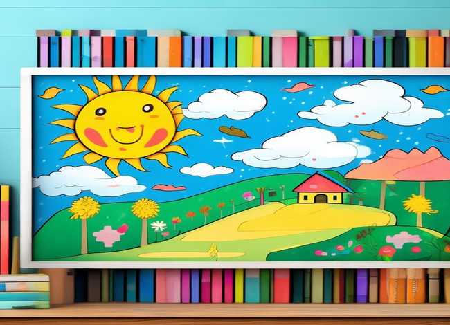 儿童故事手抄报模板，幼儿故事手抄报简单又漂亮