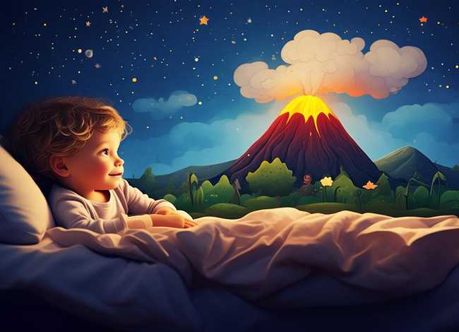 火山爆发的儿童简短故事（关于火山爆发的睡前故事）