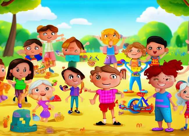 儿童人物大全图片彩色，儿童人物大全图片彩色简单
