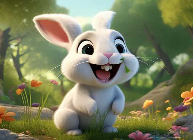 小兔子换牙的故事、小兔子换牙的故事视频