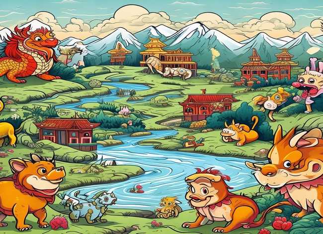 十二生肖故事绘本ppt 十二生肖故事绘本pdf