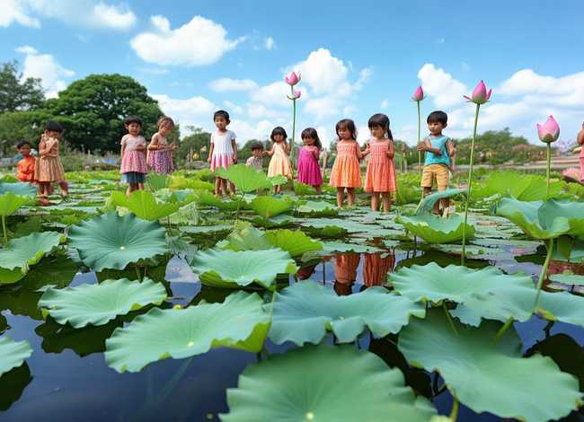 关于荷花的故事幼儿园，关于荷花的故事幼儿园简短