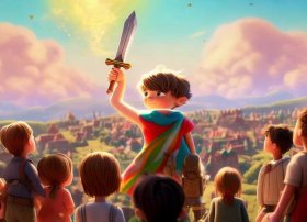 英雄故事儿童小故事视频 - 少儿英雄简短小故事视频