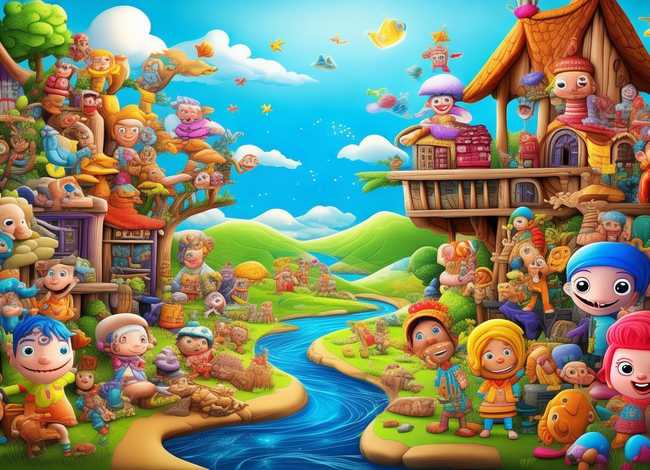 幼儿故事图画完整 - 幼儿故事图画完整图片