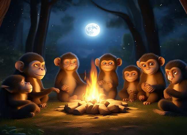 猴子的故事儿童睡前故事 幼儿睡前故事猴子的故事