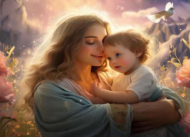 圣母的孩子童话故事 - 圣母的孩子 童话