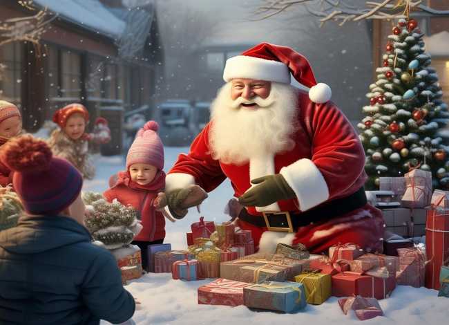 儿童故事圣诞老人 - 圣诞老人的故事幼儿园