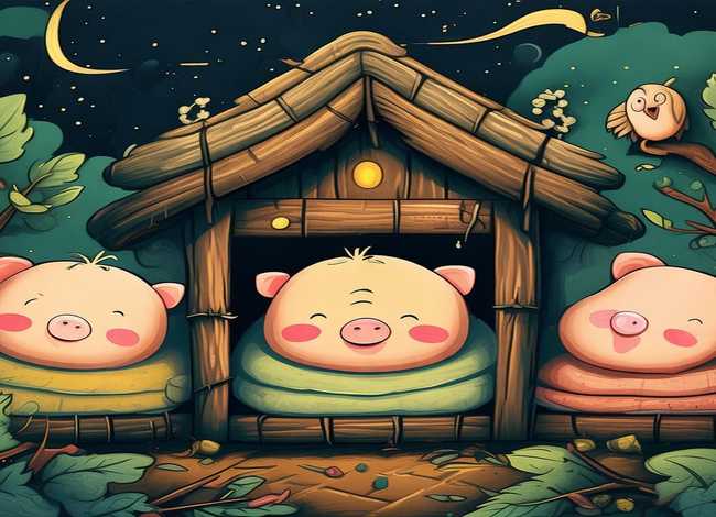 睡眠故事三只小猪的故事（睡眠故事三只小猪的故事文字）