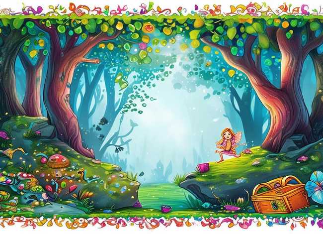 创编童话故事绘画，创编童话手抄报