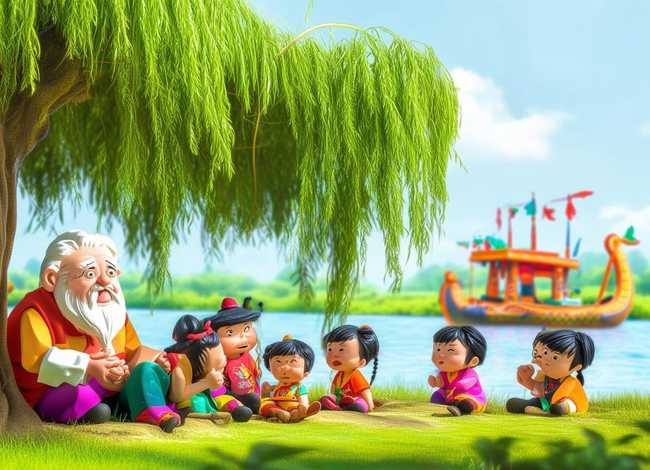 儿童故事端午节的由来，端午节的由来幼儿故事