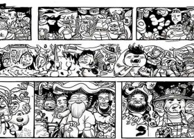 连环画绘本故事简笔画，连环画绘本故事简笔画图片