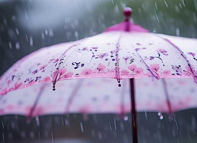 纸雨伞画画,纸雨伞怎么画简单的图案 纸雨伞画画,纸雨伞怎么画简单的图案